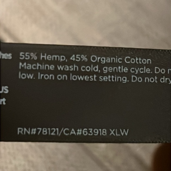 Eileen Fisher Organic Cotton Shift Dress Size Large - Picture 9 of 9